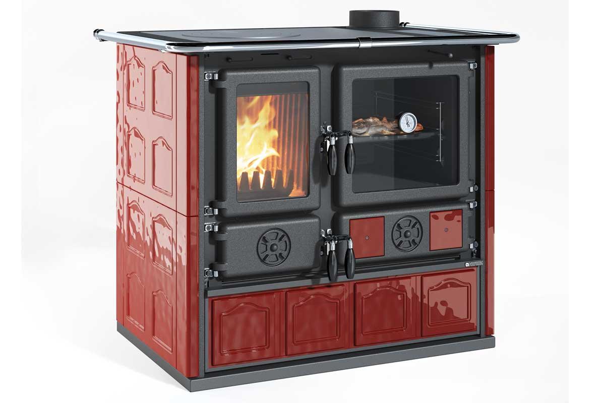 Holzherd Rosa 5.0 Majolica von La Nordica